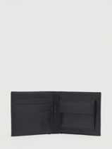 Portefeuille Leder Calvin klein jeans Zwart mono textured K509498-vue-porte