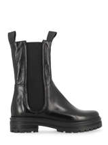 Boots Uit Leder Mjus Zwart women M77203