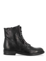 Boots Uit Leder Mjus Zwart women M56204