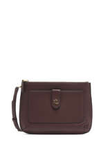 Cross Body Tas Jamey Leder Lauren ralph lauren Bruin merrimack 31862248