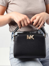 Cross Body Tas Karlie Leder Michael kors Zwart karlie - F1GCDC5L-vue-porte