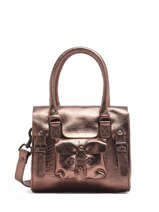Handtas Vintage Leder Paul marius Bruin vintage S