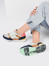 Sneakers Las Vegas Uit Leder Hoff Bruin women 22202009-vue-porte