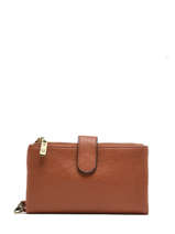 Portefeuille Met Portemonnee Soft Mandoline Bruin soft AUD-ATTA