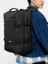 Reistas Voor Cabine Authentic Luggage Eastpak Zwart authentic luggage EK0A5BBR-vue-porte