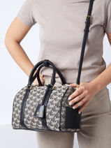 Bowlingtas Kaden Met Logoprint Leder Lauren ralph lauren Zwart kaden 31867178-vue-porte