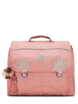 Boekentas Iniko 2 Compartimenten Kipling Roze back to school KI7055