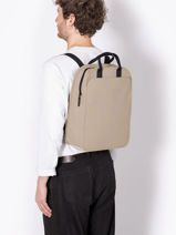Rugzak Alison Ucon acrobatics Beige backpack ALISON-vue-porte