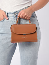 Cross Body Tas S Suave Leder Lancaster Beige suave even 16-vue-porte