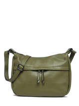 Cross Body Tas Caviar Leder Milano Groen caviar CA20075N
