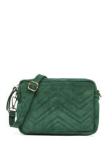 Cross Body Tas Velvet Sude Milano Groen velvet VE19111L