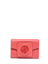 Compacte Portefeuille Roxane Leder Lancel Roze roxane A12078