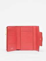 Compacte Portefeuille Roxane Leder Lancel Roze roxane A12078-vue-porte