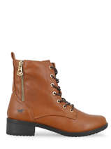 Enkellaarsjes Mustang Bruin women 1402502