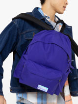 Rugzak 1 Compartiment Eastpak Violet glazed K620GLA-vue-porte