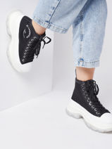 Sneakers Luna Karl lagerfeld Zwart women KL42954-vue-porte