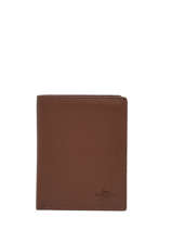 Portefeuille Leder Yves renard Bruin foulonne 23413