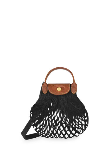 Longchamp Le pliage filet Clutch Bruin