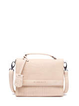 Cross Body Tas Casual Carly Leder Burkely Beige casual carly 29