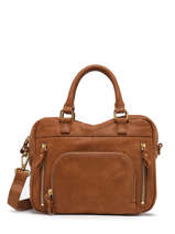 Cross Body Tas Baby Macy Leder Nat et nin Bruin vintage BABYMACY