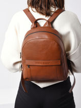 Longchamp Longchamp 3d Rugzak Bruin-vue-porte