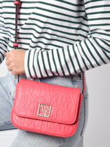 Handtas Liz Armani exchange Roze liz CC793-vue-porte