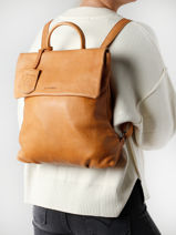 Rugzak Just Jolie Leder Burkely Bruin just jolie 84-vue-porte
