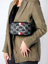 Cross Body Tas Rsg Monogram Karl lagerfeld Zwart rsg monogram 225M3008-vue-porte