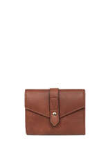 Portefeuille Hexagona Bruin toscane 578260