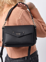 Cross Body Tas Eco Brenton Guess Beige eco brenton EVG83901-vue-porte