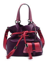 Bucket Bag M Premier Flirt Leder Lancel Violet premier flirt A10531