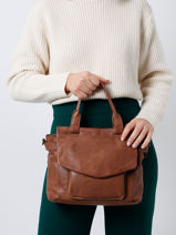 Handtas Smart Basilic pepper Beige smart BSMA01-vue-porte