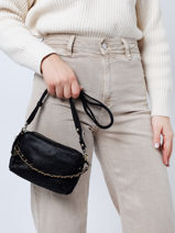 Cross Body Tas Vintage Leder Mila louise Groen vintage 23673XSX-vue-porte