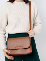Cross Body Tas Ilona Epis Leder Nathan baume Bruin les marquises 25NE-vue-porte