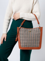 Schoudertas Fantasia Mac douglas Bruin fantasia S-vue-porte