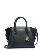 Handtas Avril Leder Michael kors Zwart avril F2G4VS1L