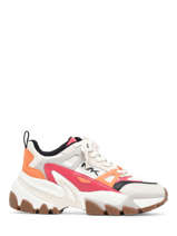 Sneakers Nick Uit Leder Michael kors Roze women F2NIFS1D
