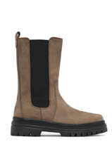 Boots Uit Leder Gabor Bruin women 11
