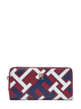 Portefeuille Tommy hilfiger Rood iconic tommy AW14003