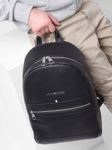 Business Rugzak Tommy hilfiger Zwart th transit AM10306-vue-porte