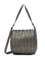 Cross Body Tas Heritage Leder Biba Grijs heritage HRY3L