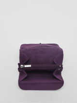 Portemonnee Etincelle Nubuck Leder Etrier Violet etincelle nubuck EETN650-vue-porte