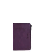 Portemonnee Etincelle Nubuck Leder Etrier Violet etincelle nubuck EETN619