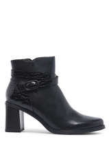 Enkellaarsjes Tamaris Zwart women 25395-29