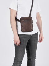 Cross Body Tas Arthur et aston Bruin joseph 6-vue-porte