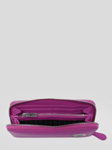 Portefeuille K Ikonik 2.0 Leder Karl lagerfeld Roze k ikonic 2.0 230W3213-vue-porte