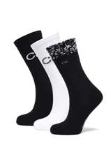 Cadeaubox Damessokken 3 Paar Calvin klein jeans Zwart socks women 71219849
