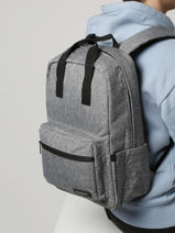 Business Rugzak Bagsmart Grijs original BM140004-vue-porte