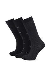 Sokken Calvin klein jeans Zwart socks men 71219834-vue-porte