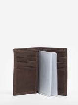 Kaarthouder Leder Francinel Bruin bilbao - 00047924-vue-porte